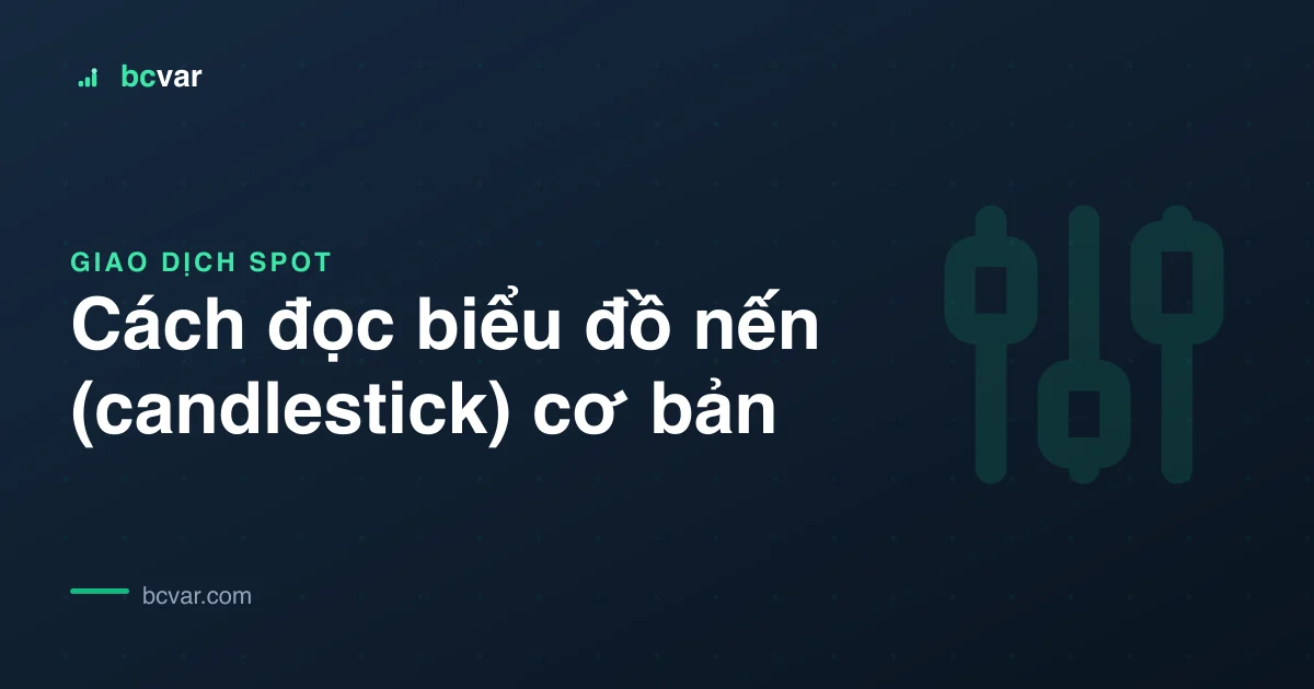 Cách đọc biểu đồ nến (candlestick) cơ bản