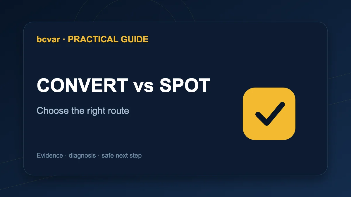 Binance Convert và Spot Khác Nhau Thế Nào, Nên Dùng Cái Nào?