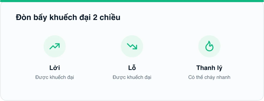 Đòn bẩy khuếch đại 2 chiều